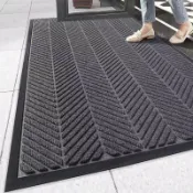 輪胎紋大門口地墊吸水防滑門墊商用迎賓腳墊飯店酒店定製除塵地毯 5M6D