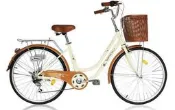 BAOLI SHIMANO 24吋6段變速 櫻花牛奶車盛恩單車