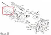 【KUI酷愛】KWC PT92、PT99 外管、槍管（零件編號#Z45）M9金牛座、KCB-15 Co2手槍~52109