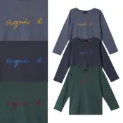【agnes b.】Sport b. 女裝 恐龍刺繡Polo衫 (多款)