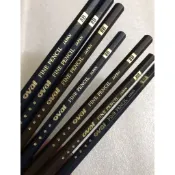 OVAL 歐文日本製圖素描鉛筆-2H~8B / 支(筆桿顏色-深藍桿/咖啡桿) NO.9200 *特價*特價$13元