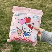 ✨臺灣熱銷✨野餐墊 露營防潮墊 防水墊KT貓咪一次性野餐墊防潮墊戶外露營春遊墊子便攜地墊沙灘草坪墊