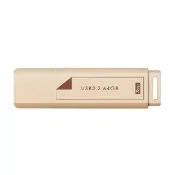 【TCELL 冠元】USB3.2 Gen1 64GB 文具風隨身碟(奶茶色)
