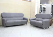 【歐風別館】普吉貓抓皮沙發組-2+3人座【基隆至台中免運費】