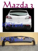 MAZDA3 2010 2011 馬3  10 11 MAZDA 3 改2.5雙出後飾板(另有雙出後排氣管)
