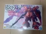 萬代 MG 1/100 Sazabi 沙扎比 Ver.KA 卡版 夏亞全新未拆不接到手，盒控勿擾，介意勿拍順