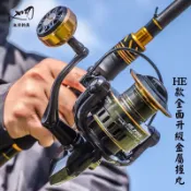 天天優選百貨 【新品上市】競技輕量化 金屬 捲線器 漁輪 紡車輪 釣魚 路亞竿 前打輪 磯釣 海釣 船釣 池釣 溪釣 路亞 小搞搞