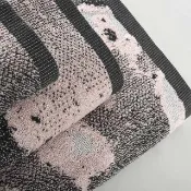 【Sorema 舒蕾馬】奢華時尚毛巾-MARBLE NUDE粉銀 30x50cm 2入組 南歐明星品牌(★五星級時尚渡假飯店風格★)