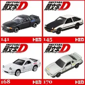 TOMICA INITIAL 頭文字D 141 GT-R 145 AE86 168 FC3S RX-7 170 151