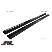 JPM 全新 M-BENZ 賓士 側裙 W204 C63 AMG保桿專用 DP2 Style CARBON 碳纖維材質