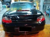 法克斯 Porsche 986 Boxster 低腳尾翼 無燈款 有燈款都有 可訂製卡夢