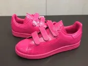 全新日本公司貨 ADIDAS STAN SMITH CF 亮皮 漆皮 魔鬼氈 桃紅 粉紅 限量獨發 全賣場最低