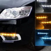 『台灣出貨』09-11年 6.5代 CAMRY 專用 DRL 霧燈框 日行燈 晝行燈  方向燈 帶轉向功能
