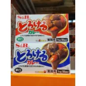🍀好市多代購🍀S&B 特樂口 元氣咖哩 カレ－（辛口/甘口）1公斤大容量 咖哩塊 愛思必 CURRY とろける