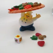 喜挖2店 披薩遊戲兒童過家家廚房平衡批薩遊戲親子桌面遊戲玩具