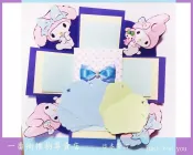 一番街☆美樂蒂~基本款☆客製化禮物盒卡,爆炸立體卡片 生日 情人節~生日禮物/可指定任何卡通圖案