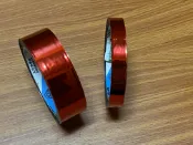 建弟工坊 紅色 驅鳥帶 (寬3公分 1.5公分) 長100公尺 防鳥 閃光帶 反光 彩帶 趕鳥 嚇鳥 驅鳥繩