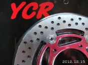 @ NCS 鳳山鑫興 @ YCR 勁戰 新勁戰 2012新勁戰 BWS125 245mm 浮動圓碟 紅色 售$1800...