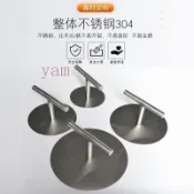 【臺灣熱銷】304不鏽鋼蔥油餅壓餅器手工壓肉餅手壓式滿焊家用 手動壓餅機圓形《優選》【BH】