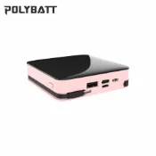 【神腦生活】POLYBATT FK20000型 三合一自帶線 行動電源 -粉色