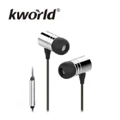 (福利品) Kworld 廣寰 入耳式 高解析音樂耳機 711