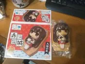 出清特價 一個 350~展示品 絕版 日版 景品..艦隊收藏 艦娘 Q版 赤城 發條玩具