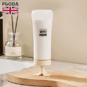 【英國FGODA】可倒立髮膜/潤髮護髮乳擠壓瓶-350ml-3入