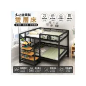 (店+)可到府安裝多功能上下鋪 鐵藝高架床 上下床 高低床 雙層床組 上床下空 子母床 樓閣床 上下鋪 宿舍雙人床架 鐵架床