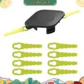 臺灣現貨1 套用於 Ryobi 修剪頭割草機頭刀零件帶塑料刀片 RAC155 塑料備用刀片割草機 dinghingxi1