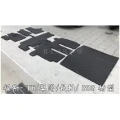 福斯-T6 3/3/3/ 九人 長軸 單滑門T6專車專用 耐磨型防水腳踏墊T6腳踏墊VW