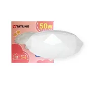 【TATUNG 大同】LED 50W 星鑽 四段壁切調色 全電壓 防水防塵 LED吸頂燈