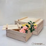 【紐西蘭進口松木 收納盒/加蓋】日式木盒 木箱 附蓋子/雙面蓋 防塵收納盒 糖果盒 零食收納 加蓋收納盒 MIT台灣製