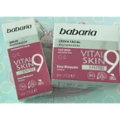 babaria 麝香玫瑰9效抗老保濕精華50ml/9效麝香玫瑰活膚精華面霜50ml