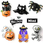 HareD [Hare.D]Halloween 迷你鋁箔氣球 萬聖節 手拿棒 南瓜氣球 幽靈氣球 骷髏氣球 貓咪氣球 貓頭鷹氣球