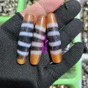 [精選]🔥藥師線珠天珠掛件瑪瑙玉髓藏飾吊墜項墜文玩散珠配珠晶石掛飾掛件