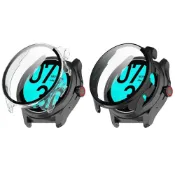 (店+)PC+鋼化玻璃一體錶殼 適用 Mobvoi Ticwatch Pro 5 Enduro 專用 手錶 硬殼 保護殼