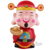 X射線 精緻禮品 太陽能財神擺飾，春節/過年佈置/擺飾/財神爺/招財/羊年，X射線【Z070042】