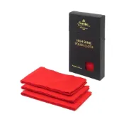 (店+)【糊塗鞋匠】 優質鞋材 P128 法國SAPHIR金質極致拋光專用纏布職人版7x50cm 1盒3條 打亮拋光專用布 拋光布