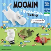 風之谷玩具 T-ARTS 轉蛋 扭蛋 嚕嚕咪摔一跤公仔 阿金 嚕嚕米 嚕嚕咪 Moomin 跌倒 摔跤 摔倒 全4款 整套販售