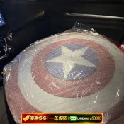 辛選百貨 {可打統編 保固一年}1比1 美國隊長盾牌 直徑60公分 真人可戴COS漫威美隊墻面裝飾擺件
