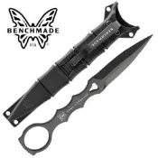 【angel 精品館 】美國蝴蝶 Benchmade SOCP DAGGER黑色刃黑色鞘 176BK
