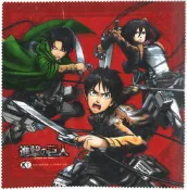 [裘比屋]特-PS4 進擊的巨人 特典 拭鏡布 054