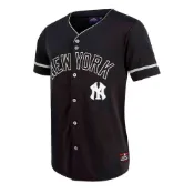 MLB 球衣 紐約洋基隊 黑色 棒球衣 棒球襯衫 中性 MLBJS520220-BK3