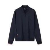 (店+)【TOMMY HILFIGER】Tommy Hilfiger 商務休閒百搭純色運動棒球服飛行員外套夾克 男款