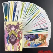【小新桌遊】現貨新款英文版 star spinner tarot 星形塔羅牌定制卡牌桌游游戲