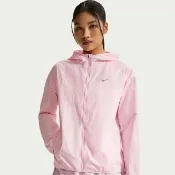【NIKE 耐吉】外套 女 運動連帽外套 抗UV 防曬 AS W NK TEMPO UV LIGHT JKT 粉 IH7974-663