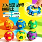 (店+)解壓旋轉陀螺球兒童益智創意玩具生日禮物指尖按壓轉轉球減壓神器
