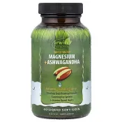 【iHerb】愛樂能, 三重來源鎂 + 南非醉茄，60 粒液體軟凝膠