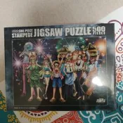 正版.現貨 日本進口正品Ensky拼圖500片海賊王劇場版航海王草帽一夥的暑假 拼圖 .未拆正版  只保證.正版