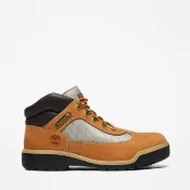 【Timberland】男款小麥色防水中筒戰地靴(A18RI231)